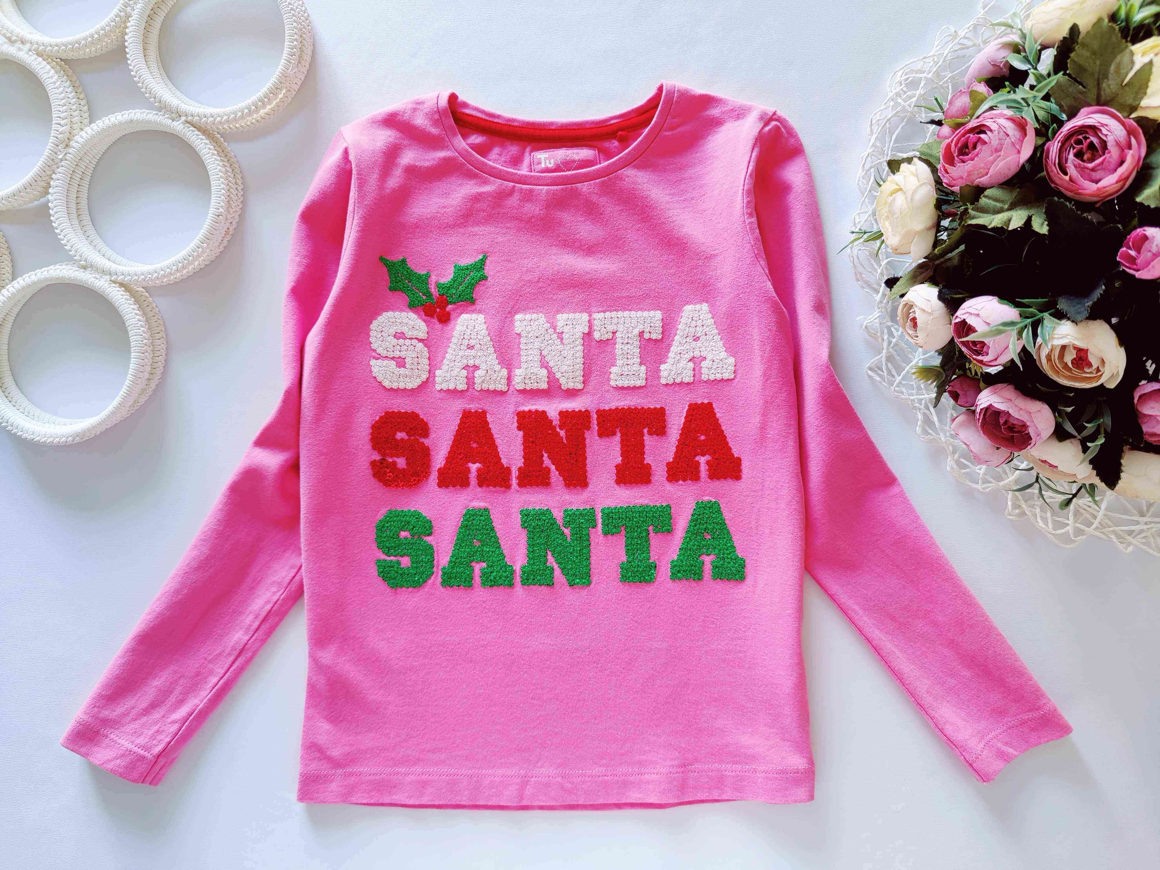 7 років, зріст 122 Лонгслів з паєтками