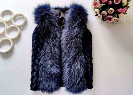 13 років, зріст 158,164 Хутряний жилет Lily