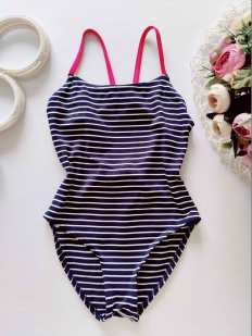 8,10 років, зріст 129,140 Смугастий купальник