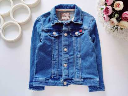 3,4 роки, зріст 104 Джинсівка на кнопках