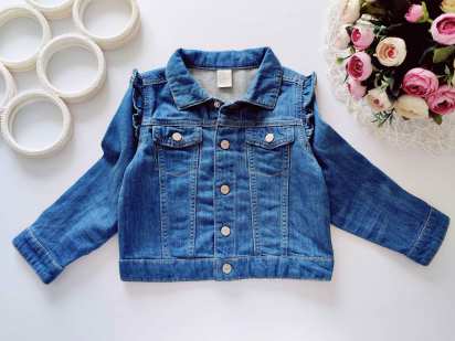 3,4 роки, зріст 104 Джинсівка з рюшами
