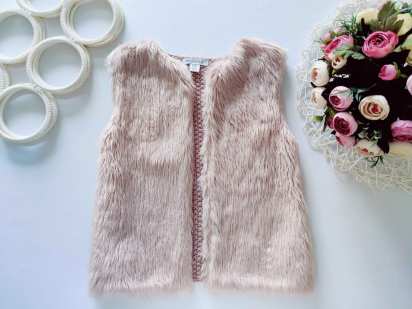 5,6 лет, рост 116 Детская жилетка