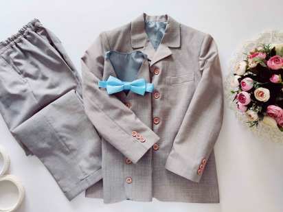 8 лет, рост 128 Нарядный детский костюм Sebastien leblanc