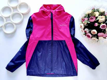 9,10 років, зріст 134,140 Вітровка для дівчинки Freedom trail