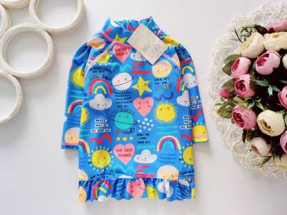 18,24 міс, зріст 86,92 Нова сонцезахисна футболка