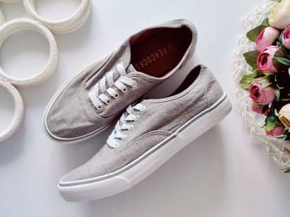 40-41 (26 см) Сірі кеди