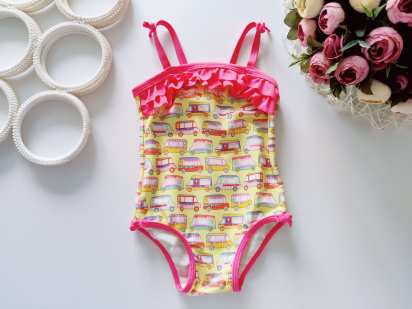 1,5,2 роки, зріст 86,92 Яскравий дитячий купальник