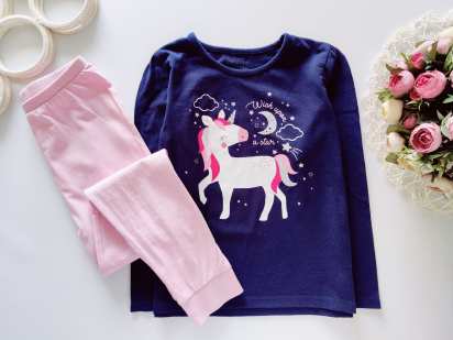 7,8 років, зріст 122,128 Піжама з поні