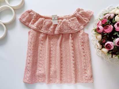 9,10 років, зріст 140 Нова ажурна блуза