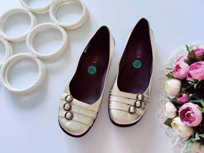 39-40 (26 см) Кожаные туфли