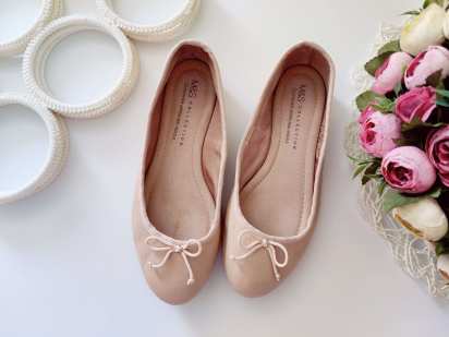 35 (22,5 см) Шкіряні балетки