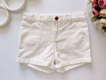 8,9 років, зріст 134 Нові стрейчові шорти з підворотом