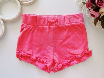 12,18 мес рост 86 Нові рожеві шорти для дівчинки