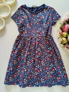 5,6 лет, рост 110,116 Цветочное летнее платье