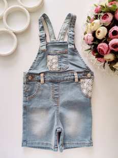 2,3 роки, зріст 98 Джинсовий комбінезон