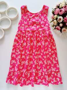5,6 років, зріст 116 Бавовняна літня сукня
