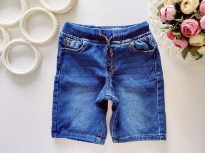 5,6 років, зріст 116 М'які джинсові шорти