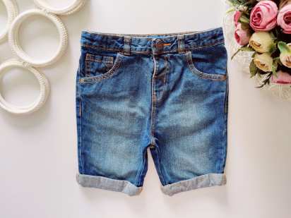 3,4 роки, зріст 98,104 Джинсові шорти для хлопчика