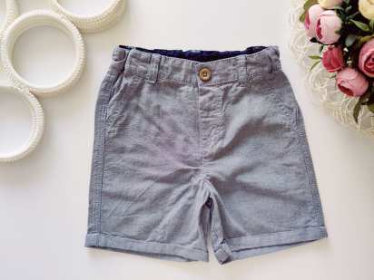 2,3 роки, зріст 92,98 Легкі шорти з підворотом
