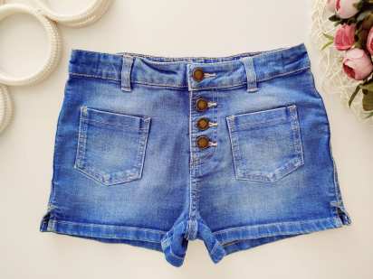 9,10 років, зріст 140 Блакитні джинсові шорти