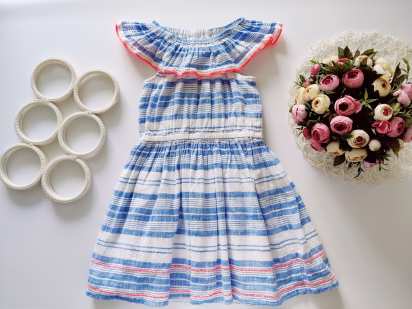 8,9 років, зріст 128,135 Котоновий літній сарафан