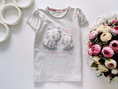 12,18 мес рост 80,86 Детская футболка