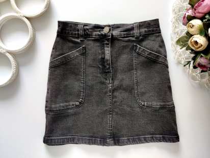 8,9 років, зріст 128,134 Джинсова дитяча спідниця