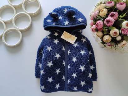 6,9 міс, зріст 74 Нова дитяча толстовка на синтепоні