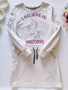 9,10 лет, рост 134,140 Плотное платье с пони