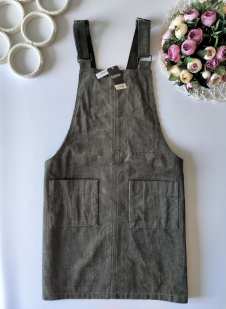 12р. Новый женский теплый вельветовый сарафан