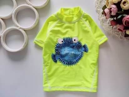 9,12 міс, зріст 80 Сонцезахисна купальна футболка