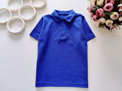 4 года, рост 104 Новое синее поло