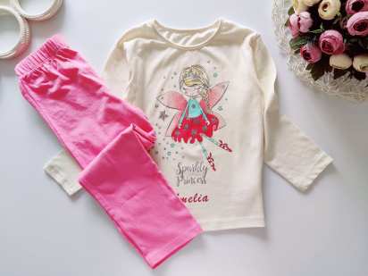 4,5 лет, рост 104,110 Пижама для девочки
