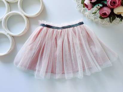9,12 міс, зріст 74,80 Ніжна фатинова спідниця