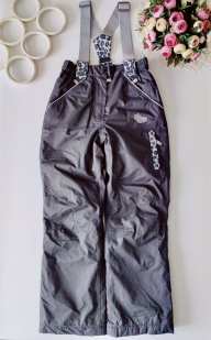 10,11 років, зріст 140,146 Зимовий напівкомбінезон для дівчинки