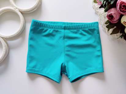 3,4 роки, зріст 104 Бірюзові дитячі плавки