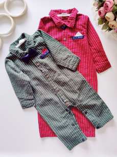 6,9 міс, зріст 73 Комплект ошатних чоловічків для хлопчика