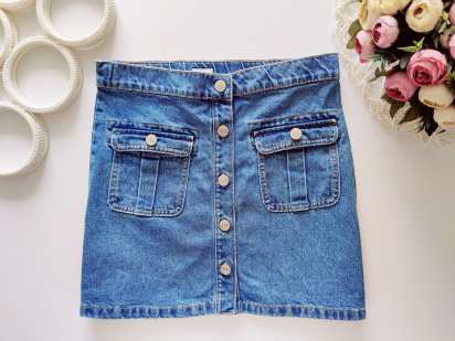 11,12 років, зріст 152 Джинсова спідниця для дівчинки