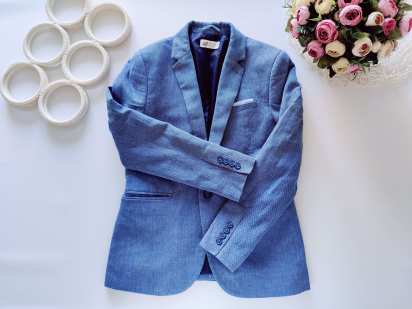 10,11 лет, рост 146 Пиджак для мальчика