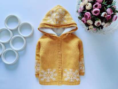 12,18 мес, рост 80,86 Теплая толстовка меховушка