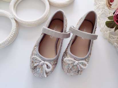 24 (15,5 см) Блискучі дитячі туфлі