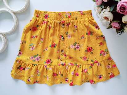 8,9 років, зріст 134 Нова літня дитяча спідниця