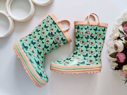 29 (19 см) Гумові чоботи в метеликах