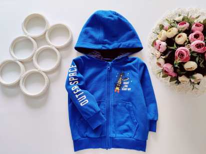 12,24 міс, зріст 86,92 Кофта на блискавці