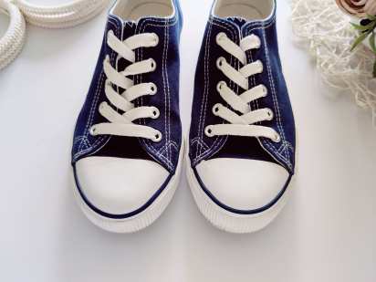 35-36 (22,5 см) Сині кеди