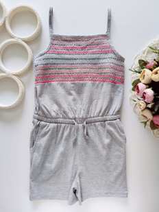 5,6 лет, рост 110,116 Ромпер для девочки