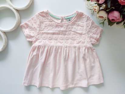 12,18 мес, рост 80,86 Футболка для девочки