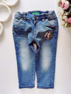 2 роки, зріст 92 Стрейчові джинси для хлопчика