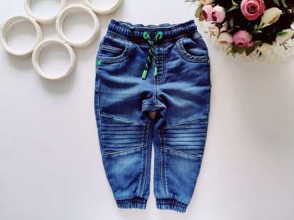 18,24 міс, зріст 86,92 М'які джинси на різиці
