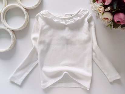 12,18 мес, рост 86 Белый реглан